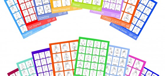 Key Word Sign Poster Set